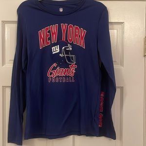New York Giants football boys, long sleeve T-shirt